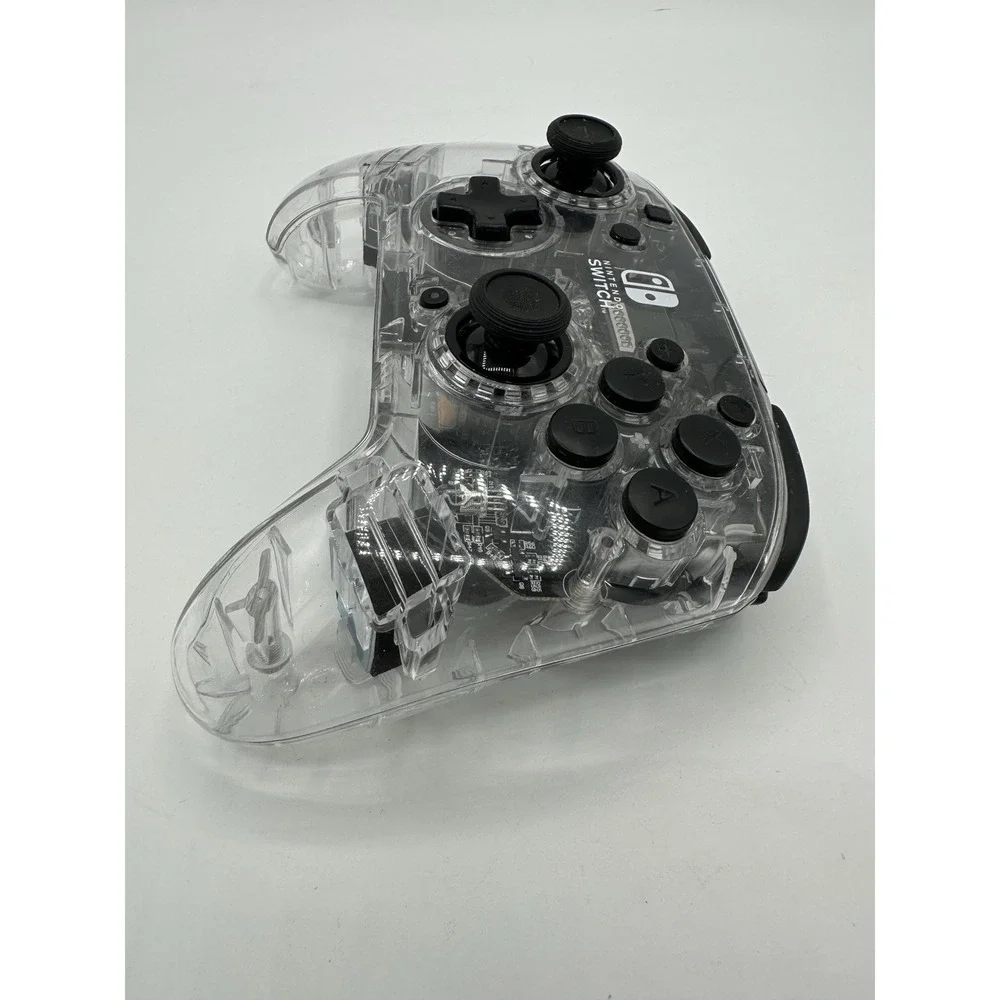 PDP Afterglow Wireless Deluxe Controller for Nintendo Switch Clear Tested